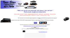Desktop Screenshot of fourstarlimos.com